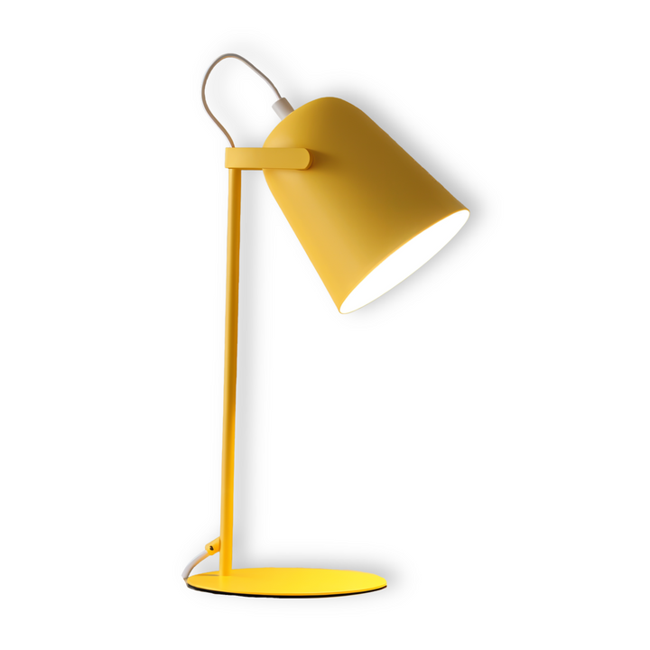 Nordic Adjustable Macaron Desk Lamp – minimalistyczna lampa stołowa LED do sypialni i biura 7