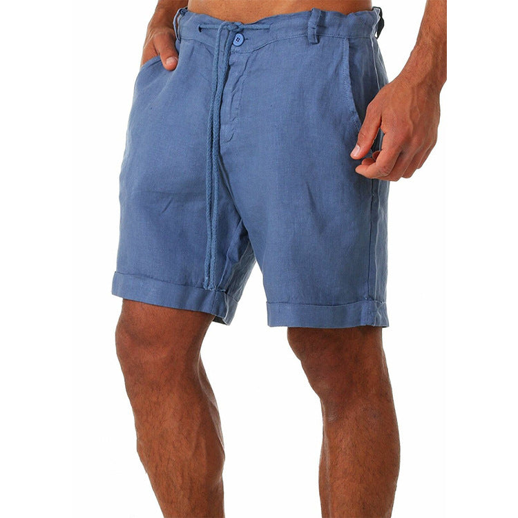 Men's Casual Shorts | Wide Cut with Drawstring | Slip-On Model | Relaxed Everyday Style