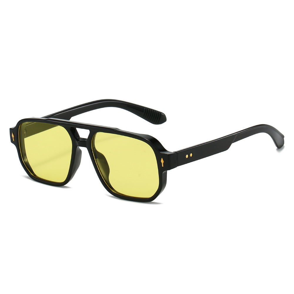 Men's Sunglasses | Square Frame | Tinted Lenses | Modern Casual Style