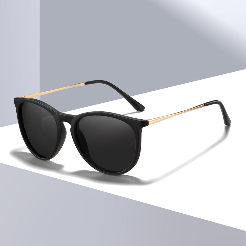 Męskie Okulary Przeciwsłoneczne | Okulary w Stylu Cat Eye | Pełna Oprawka | Nowoczesny Styl Na Co Dzień