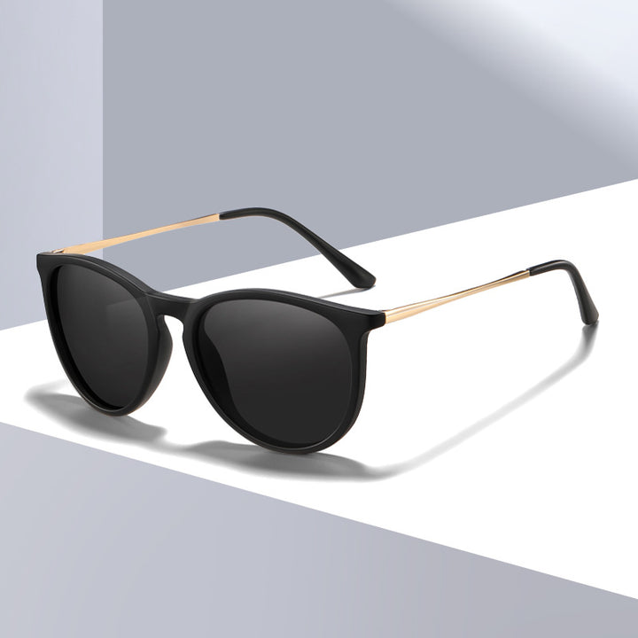 Męskie Okulary Przeciwsłoneczne | Okulary w Stylu Cat Eye | Pełna Oprawka | Nowoczesny Styl Na Co Dzień