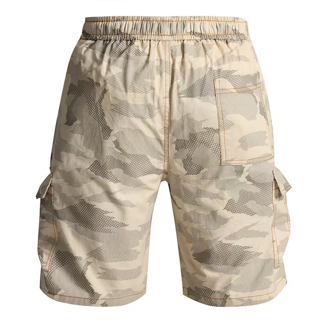 Męskie Szorty Utility | Szorty Cargo Relaxed Fit | Wielokieszeniowy Design | Letni Styl Przygody