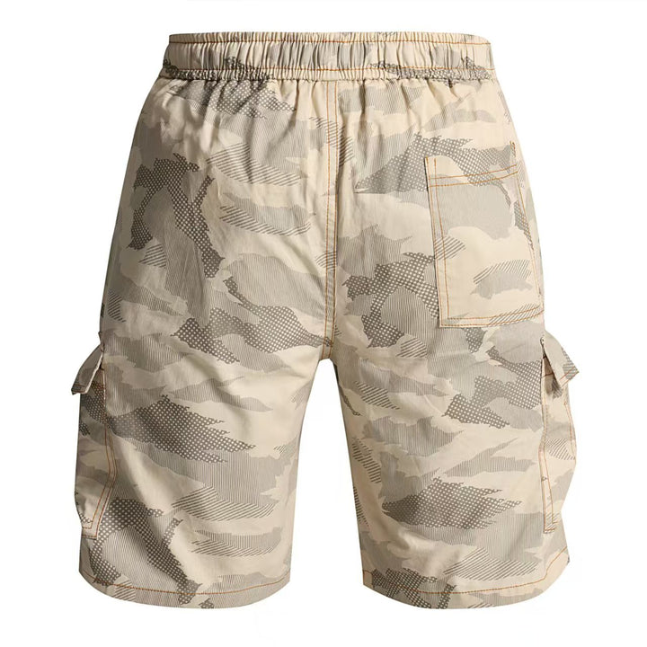 Męskie Szorty Utility | Szorty Cargo Relaxed Fit | Wielokieszeniowy Design | Letni Styl Przygody