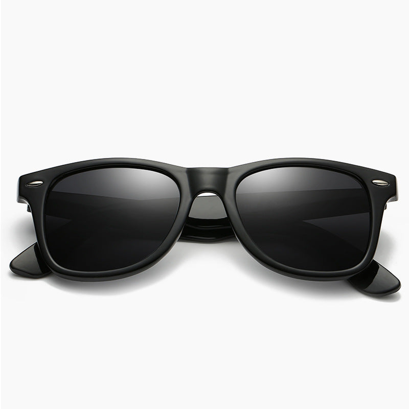 Męskie Okulary Przeciwsłoneczne | Klasyczna Prostokątna Oprawka | Lekkie Okulary Codzienne | Styl Casual Outdoor