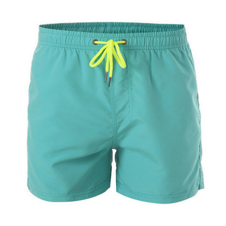 Men's Swim Shorts | Regular Fit | Elastic Waist with Drawstring | Beach Style