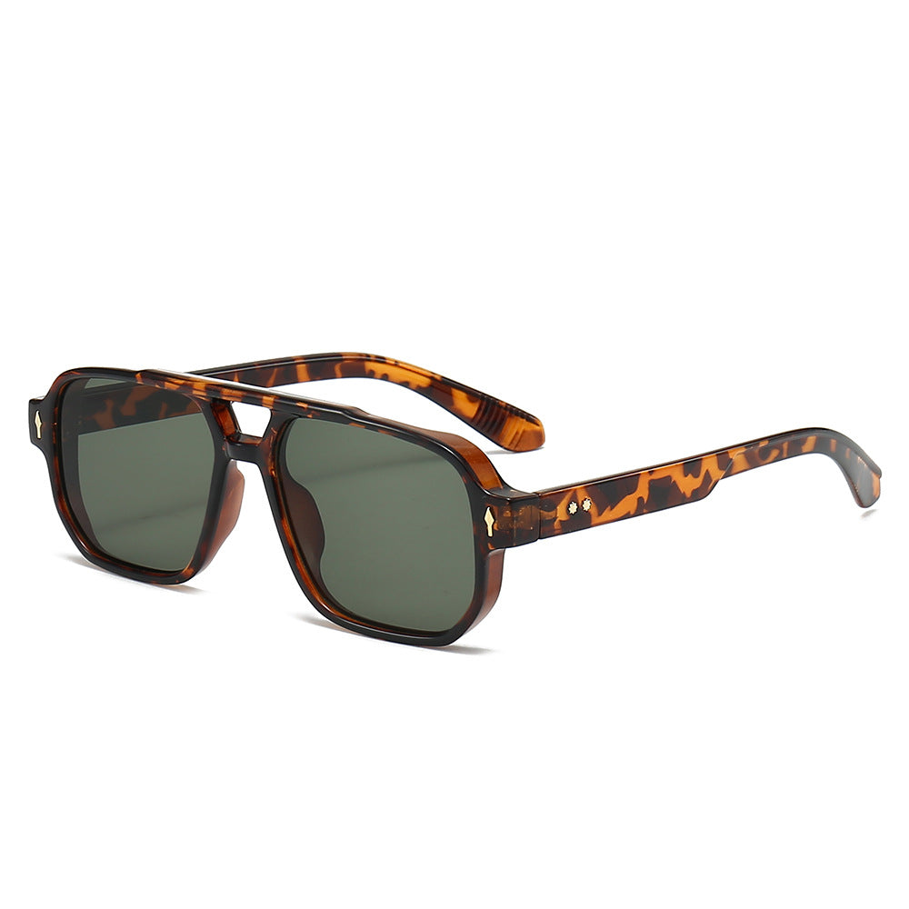 Męskie Okulary Przeciwsłoneczne | Kwadratowa Oprawka | Oversize Design | Nowoczesny Styl Casual