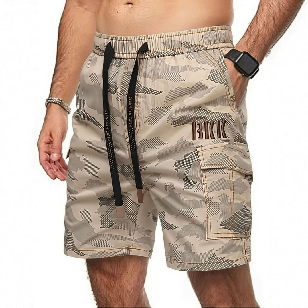 Męskie Szorty Utility | Szorty Cargo Relaxed Fit | Wielokieszeniowy Design | Letni Styl Przygody