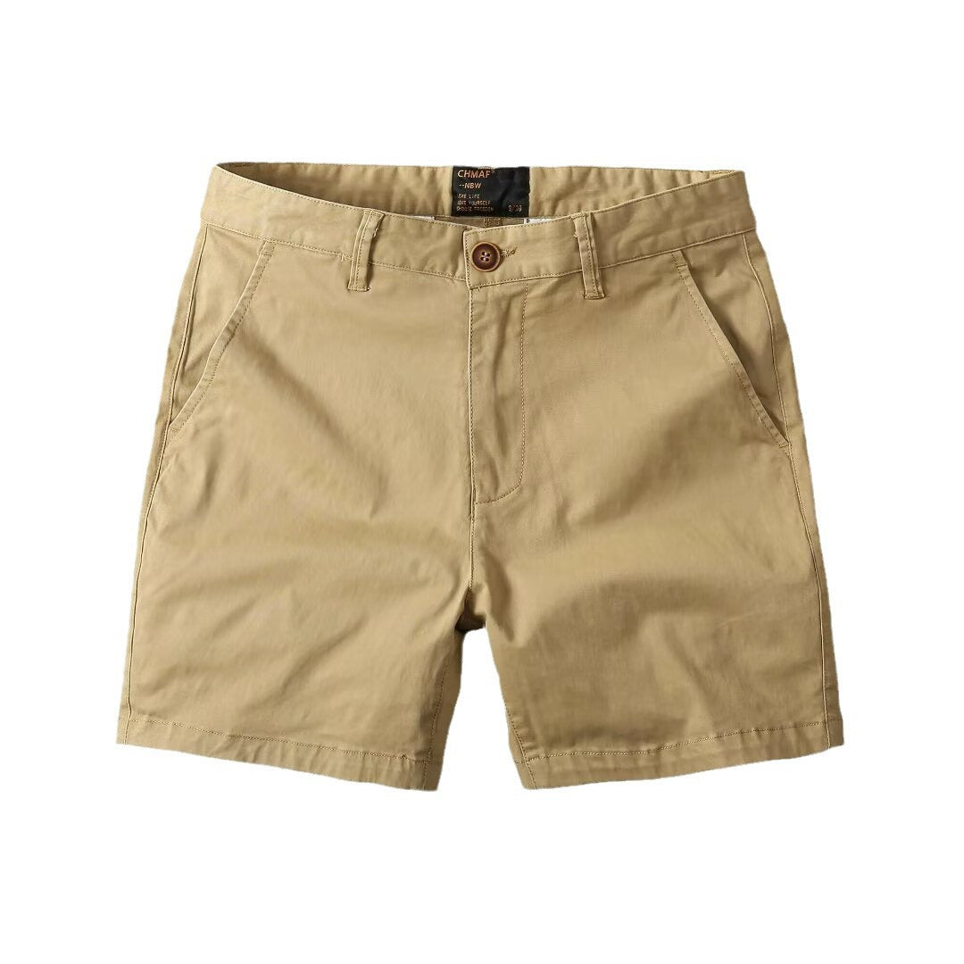 Męskie Szorty Letnie | Szorty Chino Regular Fit | Klasyczna Dopasowana Sylwetka | Styl Na Co Dzień