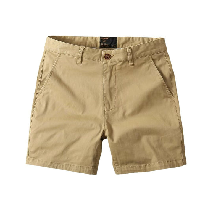 Męskie Szorty Letnie | Szorty Chino Regular Fit | Klasyczna Dopasowana Sylwetka | Styl Na Co Dzień