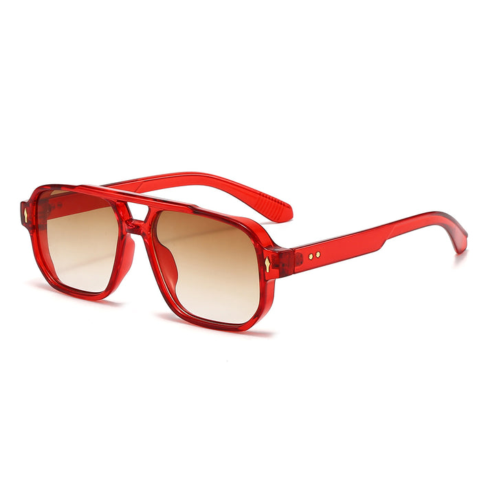 Męskie Okulary Przeciwsłoneczne | Kwadratowa Oprawka | Oversize Design | Nowoczesny Styl Casual