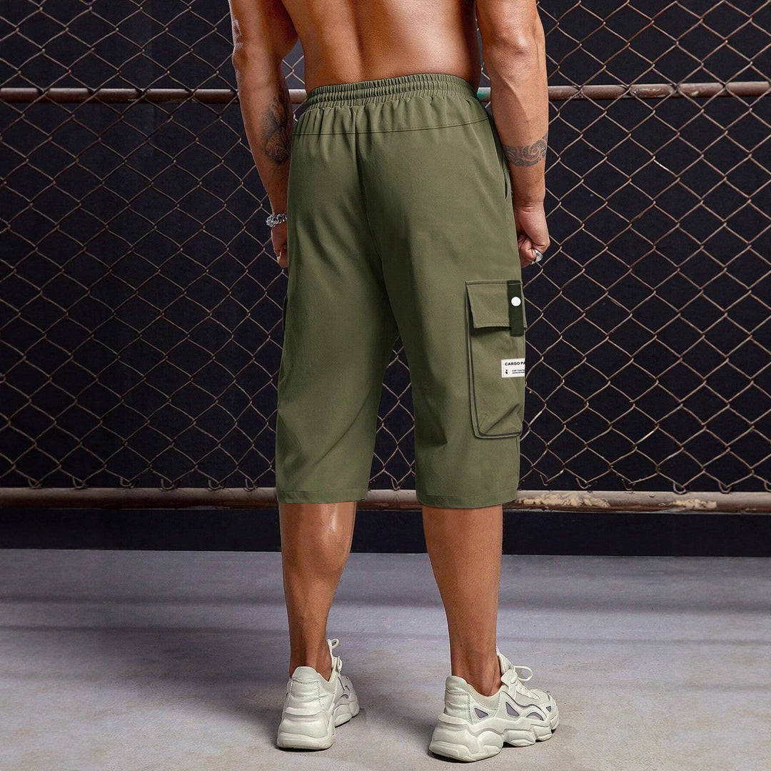 Men's Casual Shorts | Cargo Shorts with Drawstring | Multifunctional Pockets | Everyday Utility Style