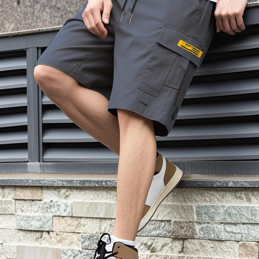 Męskie Szorty Cargo | Szorty Regular Fit | Wielokieszeniowy Design | Letni Styl Outdoor