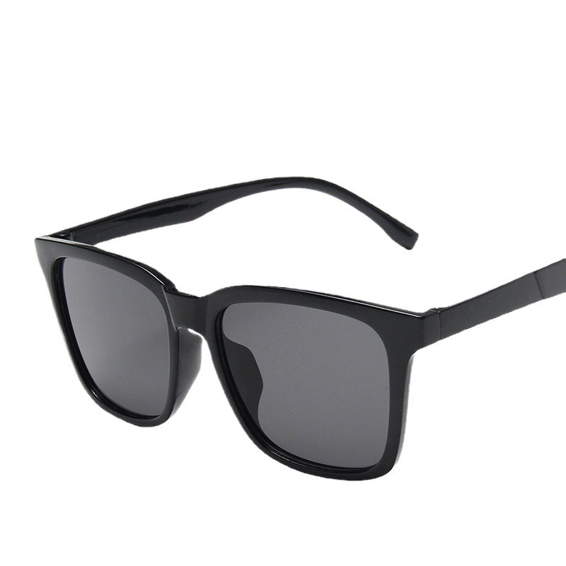 Men's Square Full Frame Casual Style Sunglasses | Dark Lenses