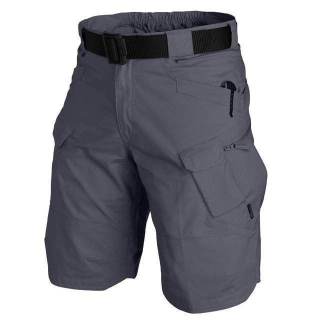 Męskie Szorty Cargo | Szorty Regular Fit | Wielokieszeniowy Design i Pasek | Casualowy Styl Outdoor