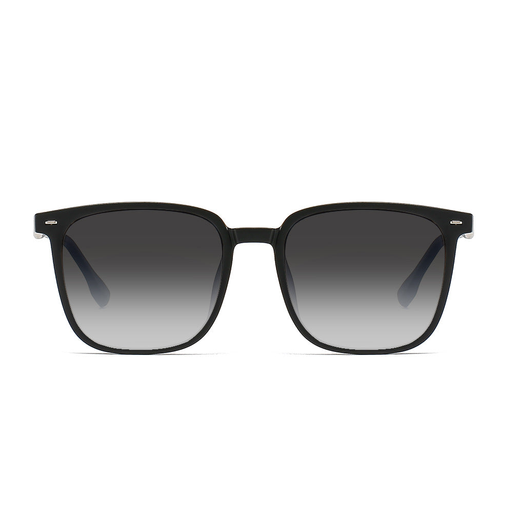 Męskie Okulary | Kwadratowe Okulary Przeciwsłoneczne | Minimalistyczny Design Oprawki | Współczesny Styl Casual