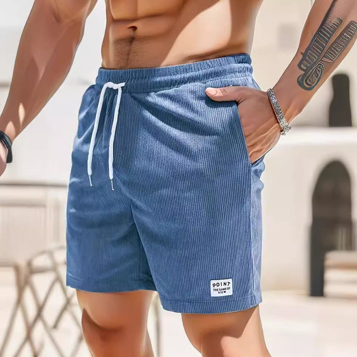Men's Shorts | Relaxed Fit Shorts with Drawstring | Elastic Waistband | Casual Summer Style