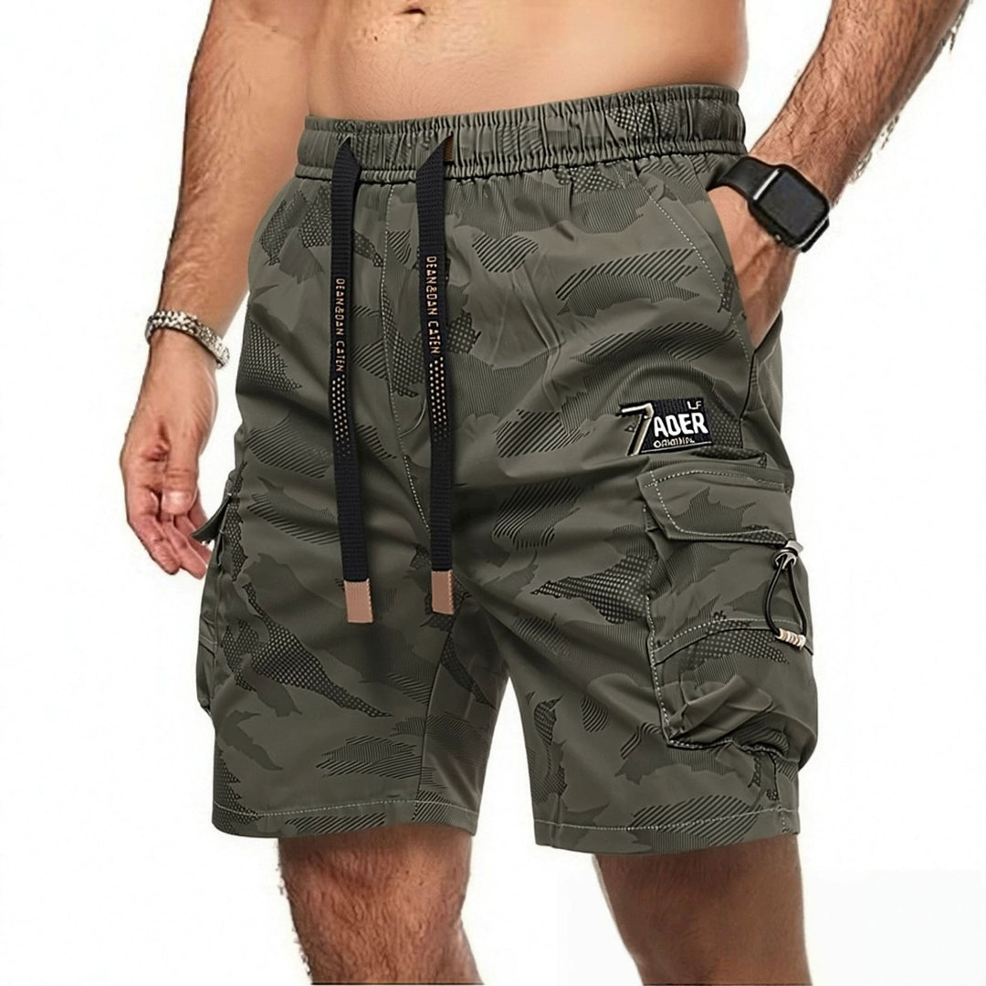 Męskie Szorty Utility | Szorty Cargo Relaxed Fit | Wielokieszeniowy Design | Letni Styl Przygody