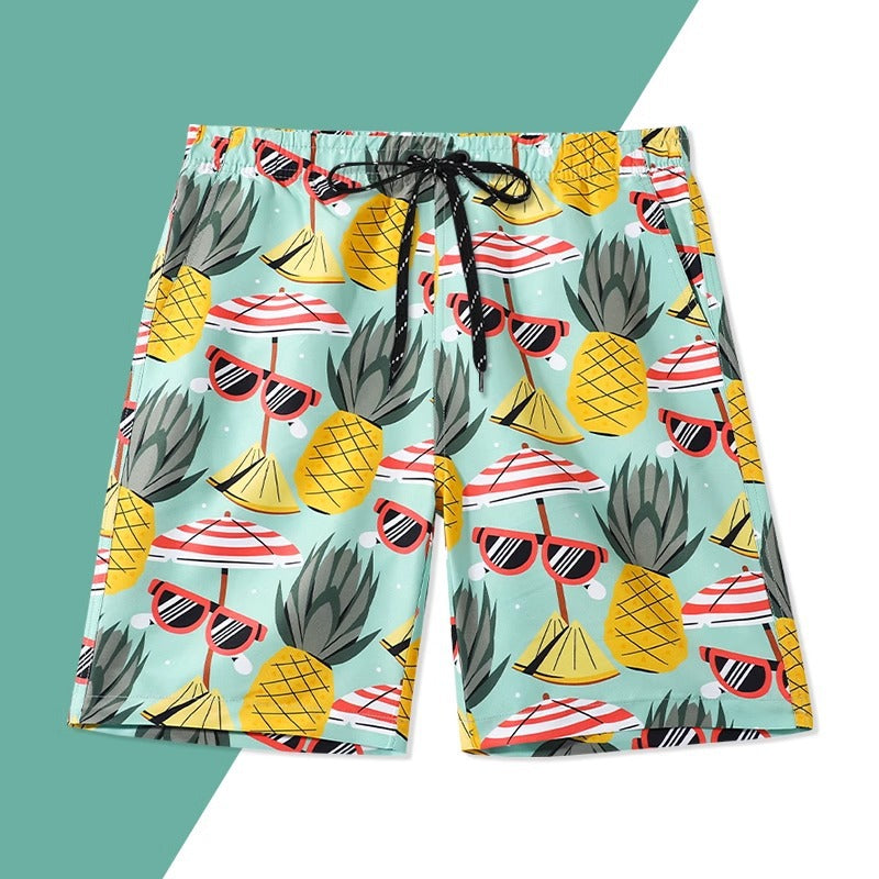 Men's Swim Shorts | Regular Fit | Tropical Pattern | Summer Beach Style