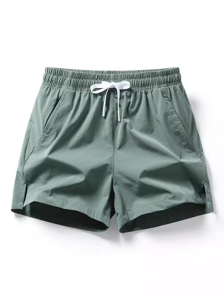 Męskie Szorty Kąpielowe | Szorty Regular Fit ze Sznurkiem | Szybkoschnący Design | Letni Styl Plażowy
