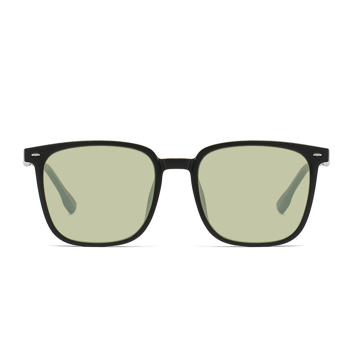 Męskie Okulary | Kwadratowe Okulary Przeciwsłoneczne | Minimalistyczny Design Oprawki | Współczesny Styl Casual