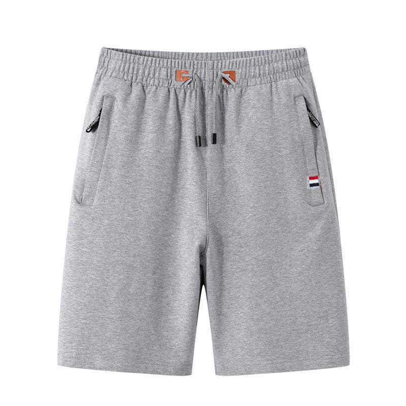 Men's Shorts | Loose Fit Shorts with Drawstring | Zip Pockets | Casual Summer Style