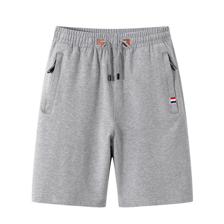 Men's Shorts | Loose Fit Shorts with Drawstring | Zip Pockets | Casual Summer Style