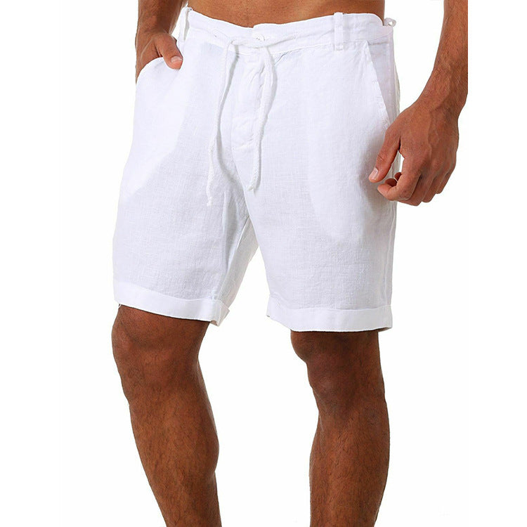 Men's Casual Shorts | Wide Cut with Drawstring | Slip-On Model | Relaxed Everyday Style
