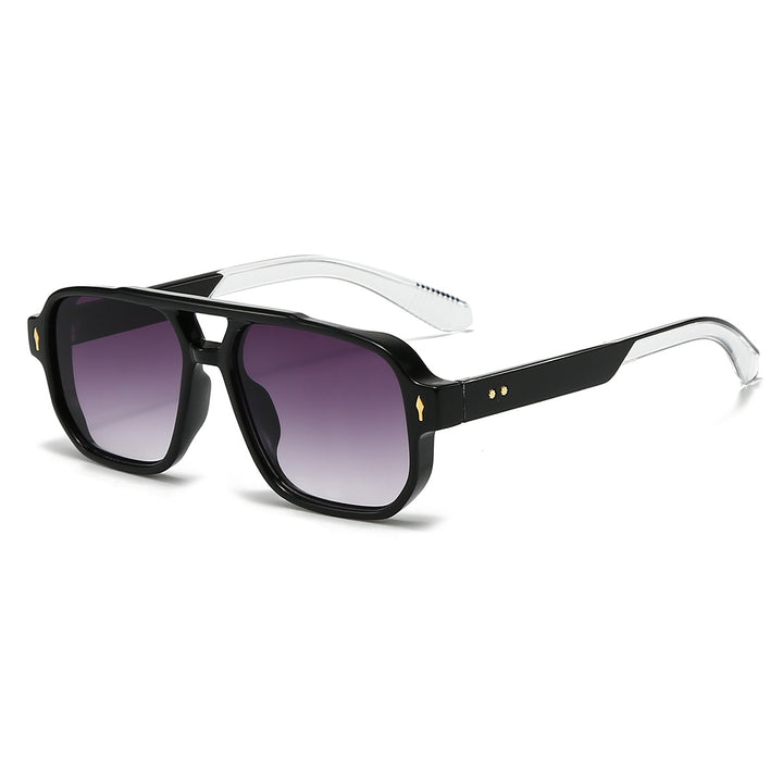 Męskie Okulary Przeciwsłoneczne | Kwadratowa Oprawka | Oversize Design | Nowoczesny Styl Casual