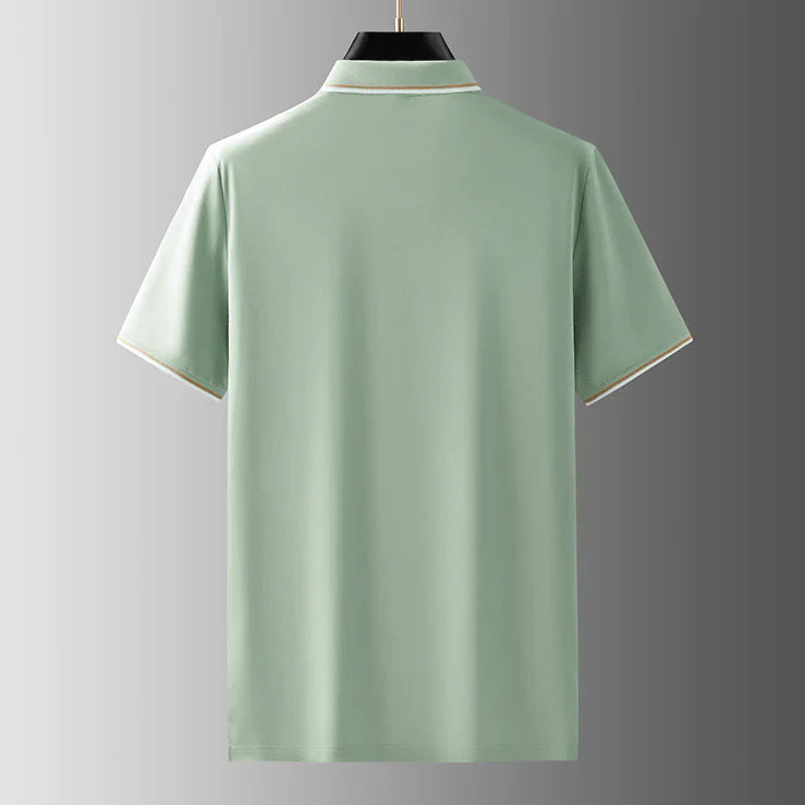 Men's Short Sleeve Polo Shirt with Collar | Casual Style