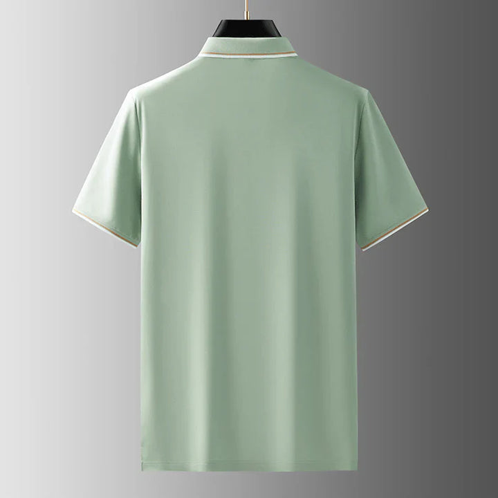 Men's Short Sleeve Polo Shirt with Collar | Casual Style