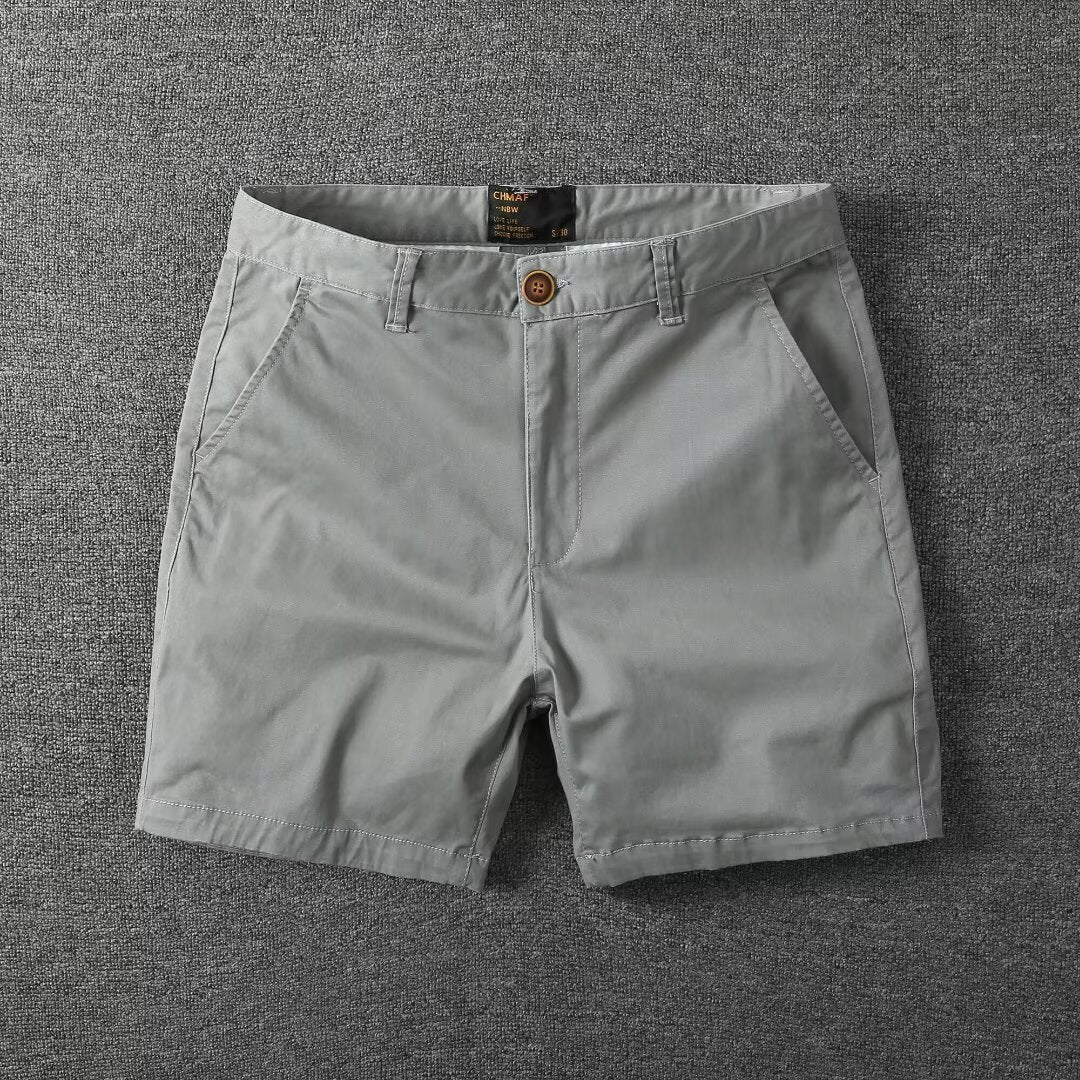 Męskie Szorty Letnie | Szorty Chino Regular Fit | Klasyczna Dopasowana Sylwetka | Styl Na Co Dzień