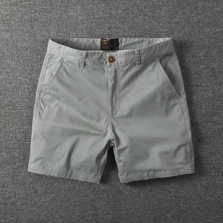 Męskie Szorty Letnie | Szorty Chino Regular Fit | Klasyczna Dopasowana Sylwetka | Styl Na Co Dzień