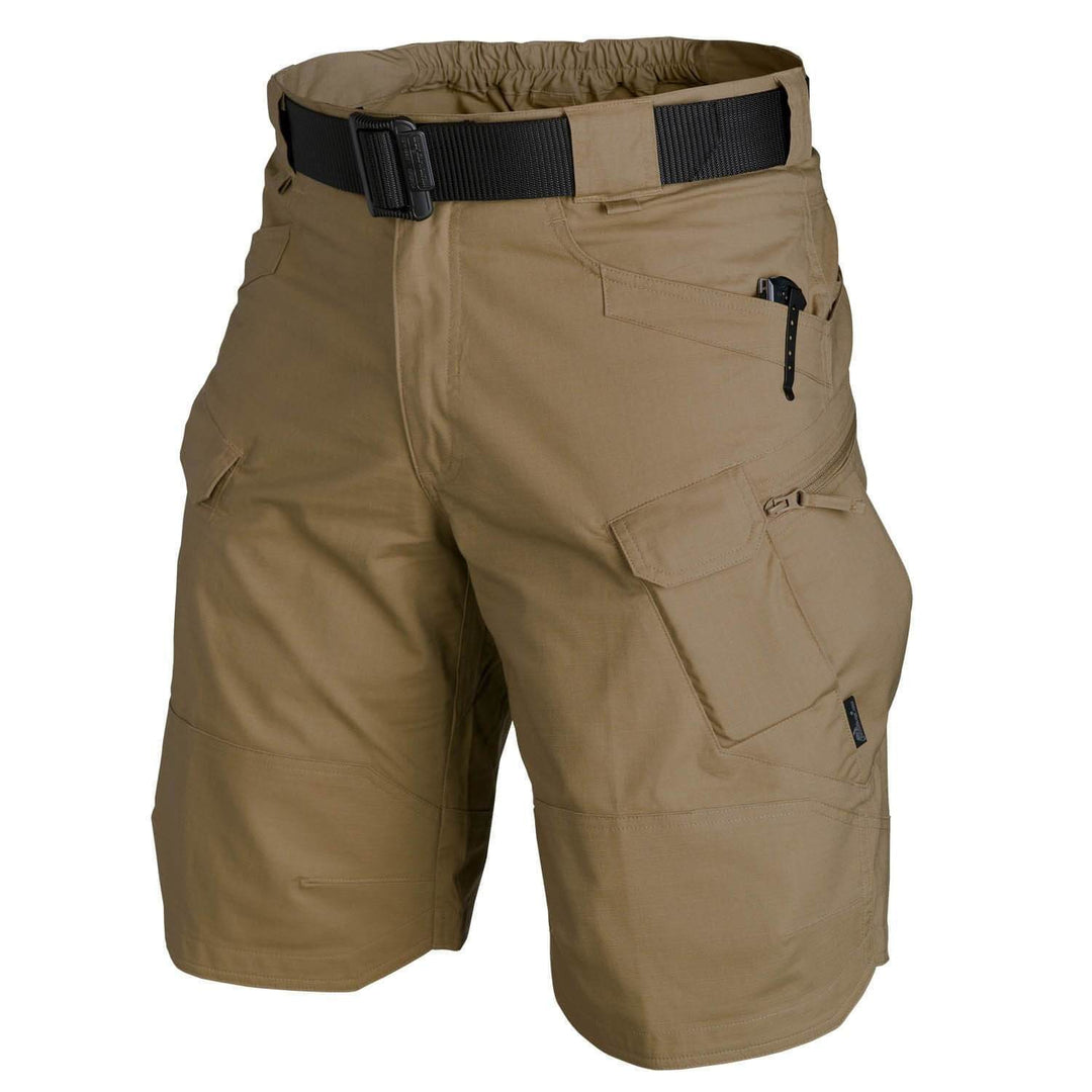Męskie Szorty Cargo | Szorty Regular Fit | Wielokieszeniowy Design i Pasek | Casualowy Styl Outdoor