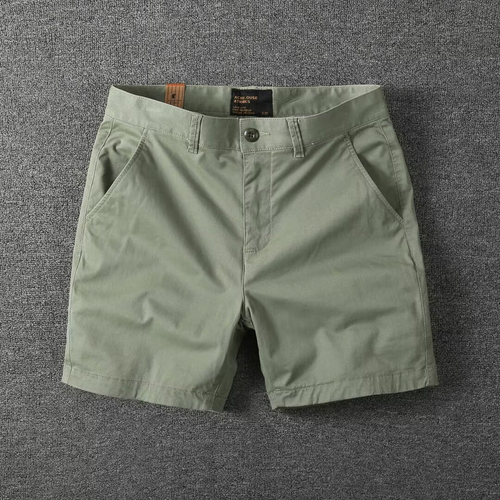 Męskie Szorty Letnie | Szorty Chino Regular Fit | Klasyczna Dopasowana Sylwetka | Styl Na Co Dzień