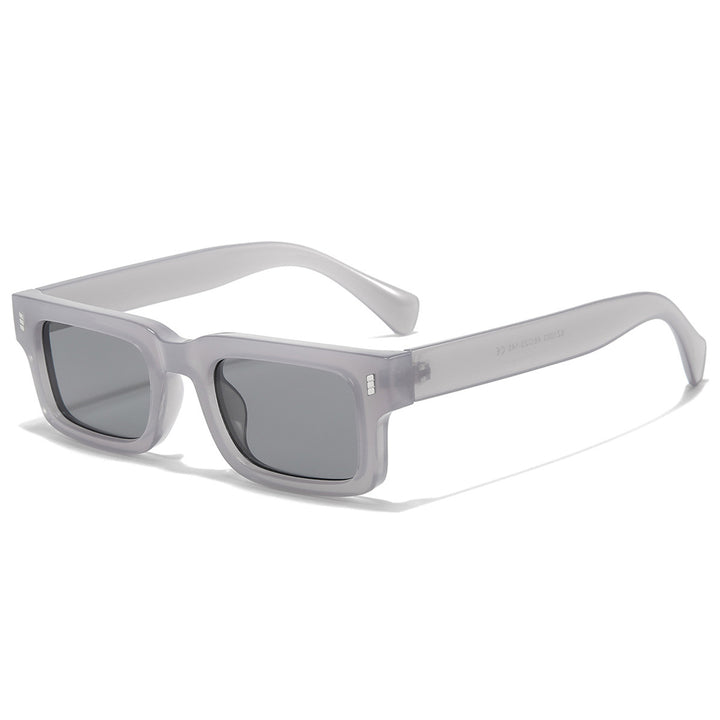 Męskie Okulary Przeciwsłoneczne | Prostokątne Okulary z Pełną Oprawką | Wyrazisty Design Oprawki | Nowoczesny Styl Na Co Dzień