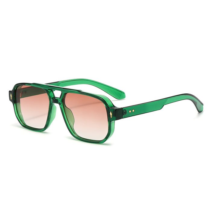 Męskie Okulary Przeciwsłoneczne | Kwadratowa Oprawka | Oversize Design | Nowoczesny Styl Casual