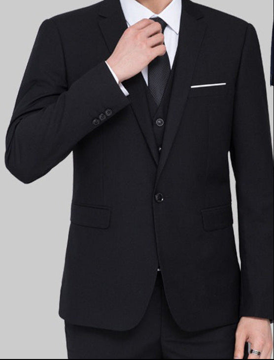 Men's Suit Set | Three Pieces | Classic Blazer | Elegant Business Style