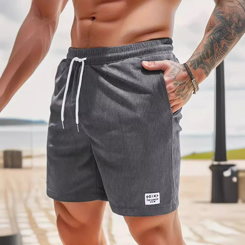 Men's Shorts | Relaxed Fit Shorts with Drawstring | Elastic Waistband | Casual Summer Style