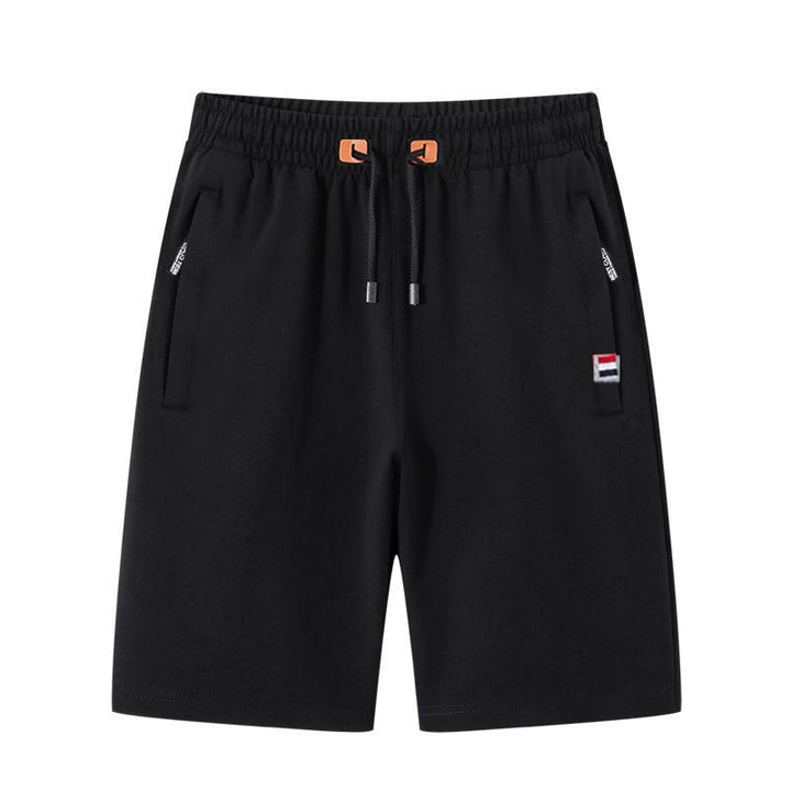 Men's Shorts | Loose Fit Shorts with Drawstring | Zip Pockets | Casual Summer Style