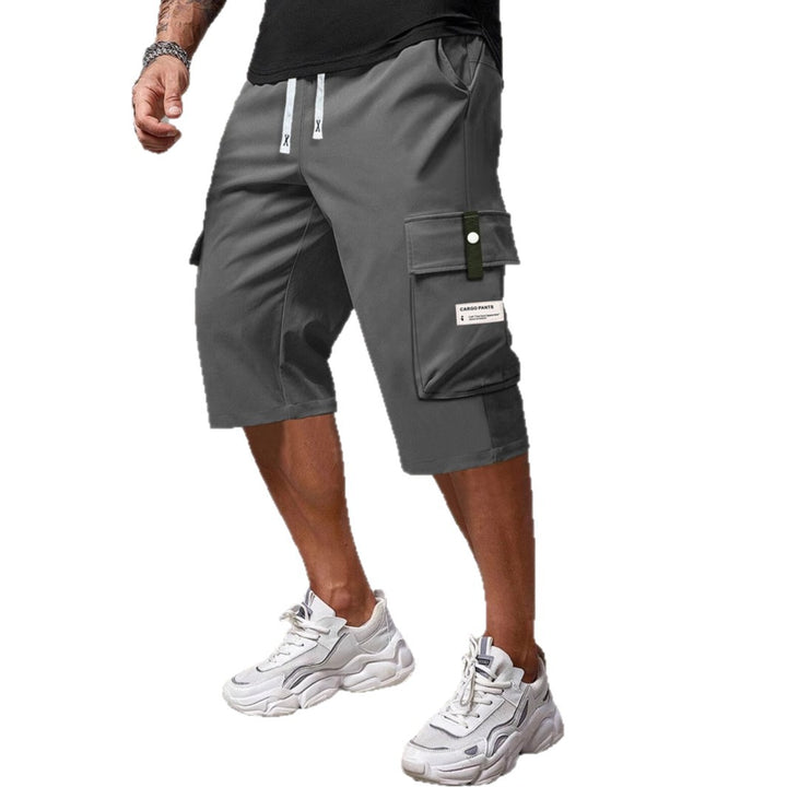 Men's Casual Shorts | Cargo Shorts with Drawstring | Multifunctional Pockets | Everyday Utility Style