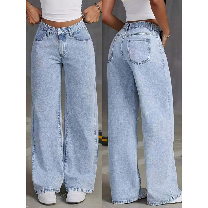 Women's Loose High-Waisted Pants | Everyday Wear
