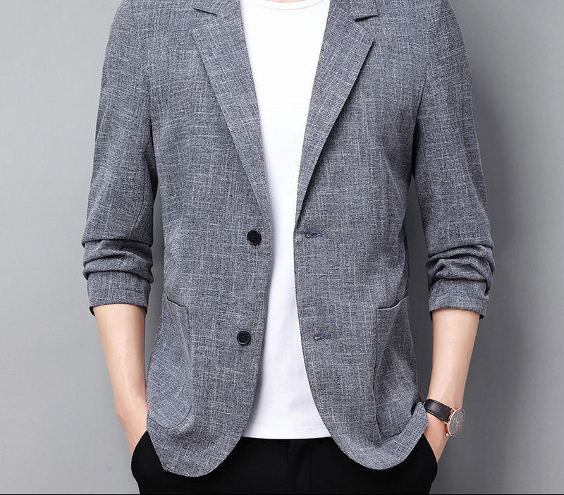 Men's Blazer | Regular Fit Blazer | Single-Breasted Button Closure | Smart Casual Style