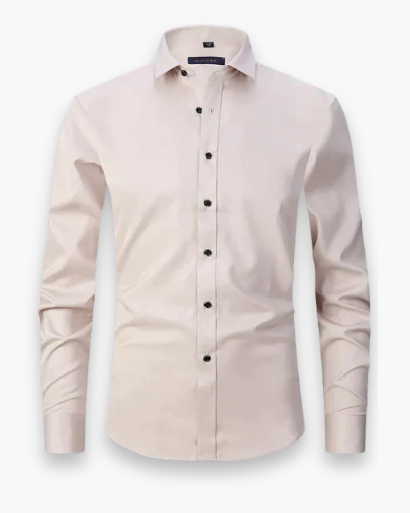 Elias | Męska Koszula Slim Fit z Klasycznym Kołnierzykiem i Kieszenią 9