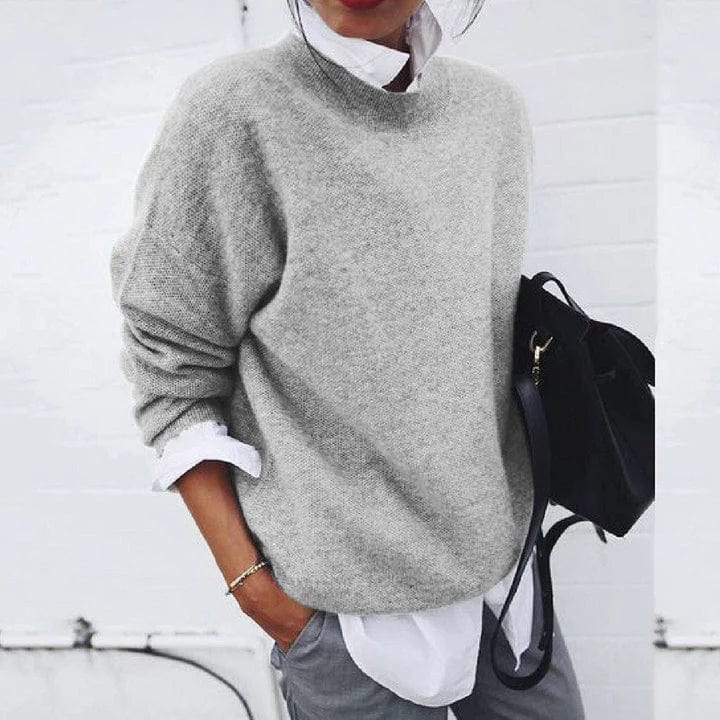 Grażyna | Women's loose-fit knitted sweater