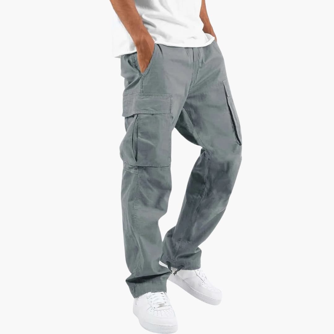 Men's Cargo Pants Loose Fit Side Pockets | Utility