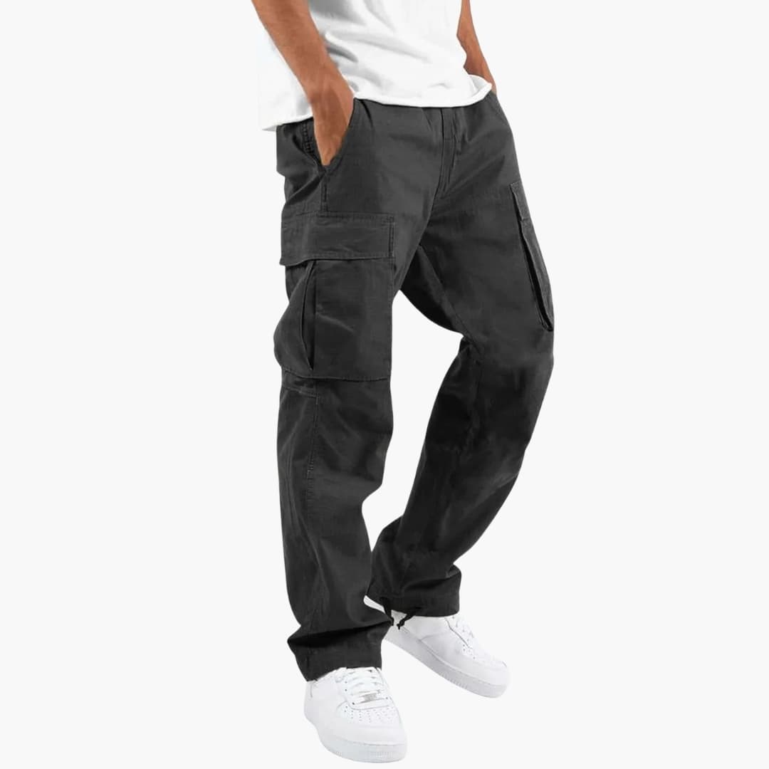 Men's Cargo Pants Loose Fit Side Pockets | Utility