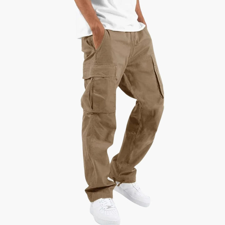 Men's Cargo Pants Loose Fit Side Pockets | Utility
