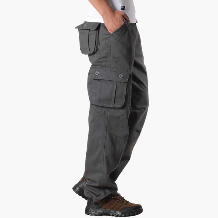 Men's Cargo Utility Pants | Durable Material and Practical Pockets | Functional Style