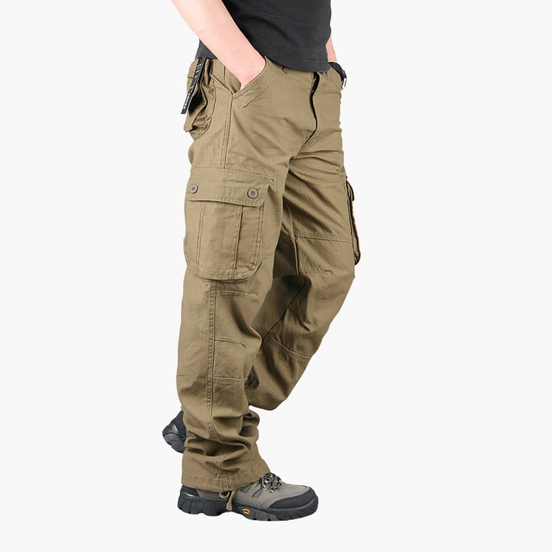 Men's Cargo Utility Pants | Durable Material and Practical Pockets | Functional Style