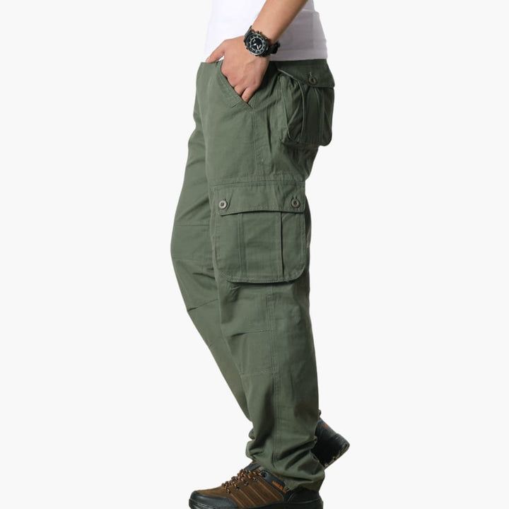Men's Cargo Utility Pants | Durable Material and Practical Pockets | Functional Style